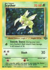 Scyther - 10/64 - Holo Rare - Unlimited Edition